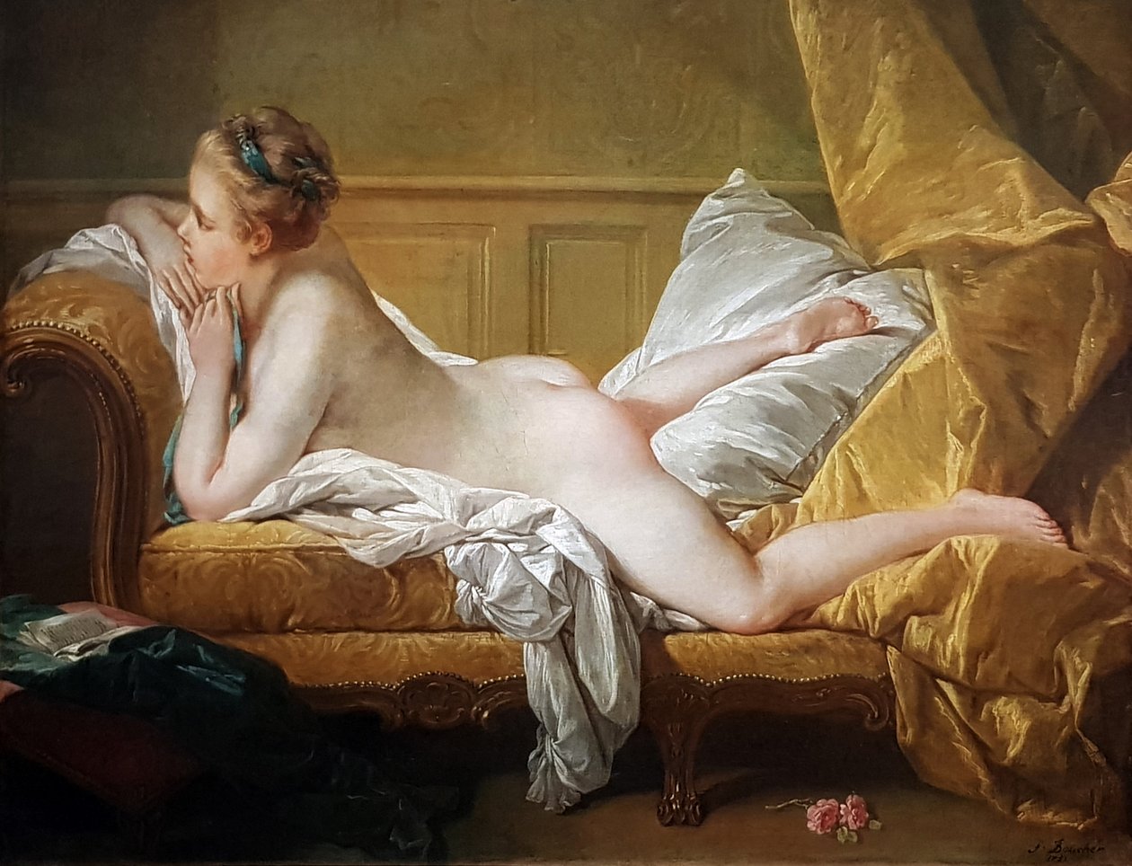 kobieca nagość autorstwa François Boucher