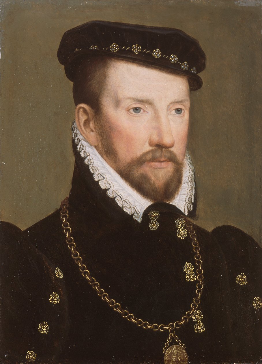Admirał Gaspard II de Coligny autorstwa François Clouet