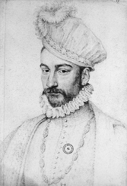 Karol IX (1550-74) autorstwa François Clouet