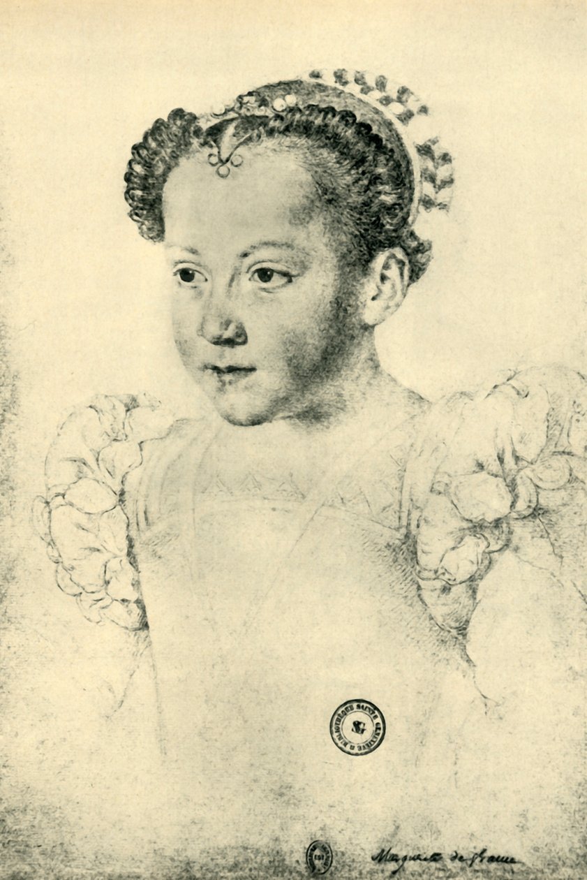 Małgorzata Valois, 1557, 1943. autorstwa François Clouet