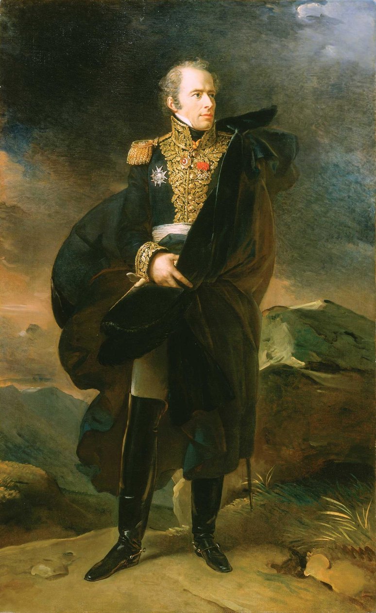 Francuski: Portrait de Maximilien-Sébastien Foy autorstwa François Gérard