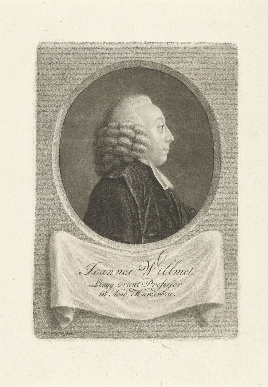 Portret Joannes Willmet autorstwa François Joseph Pfeiffer (I)