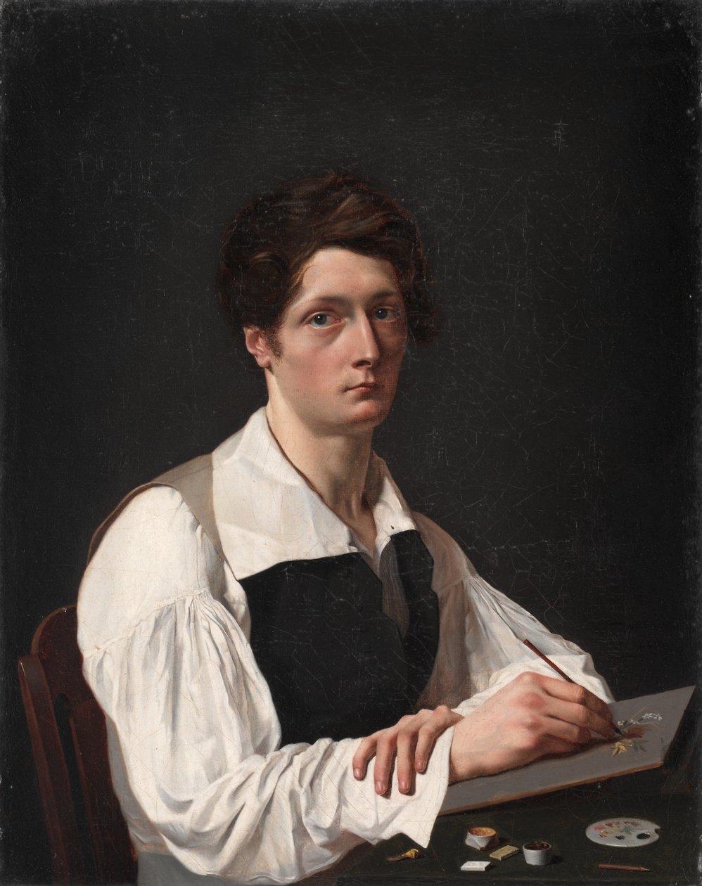 Autoportret, 1824. autorstwa François LePage