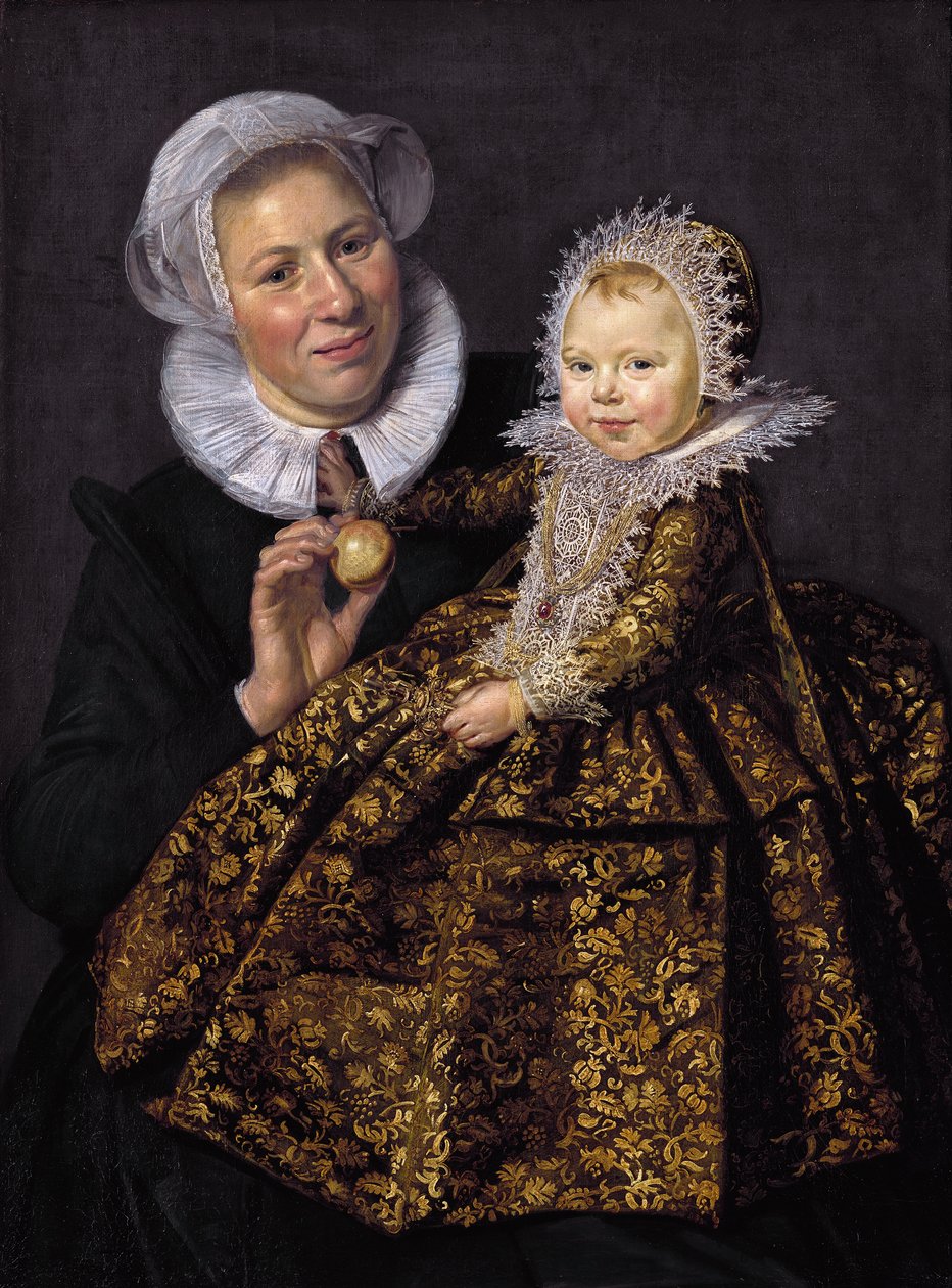 Pielęgniarka z dzieckiem autorstwa Frans Hals