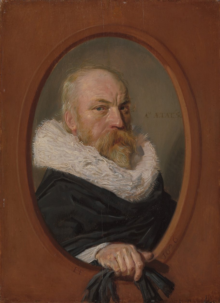 Petrus Scriverius (1576-1660) autorstwa Frans Hals