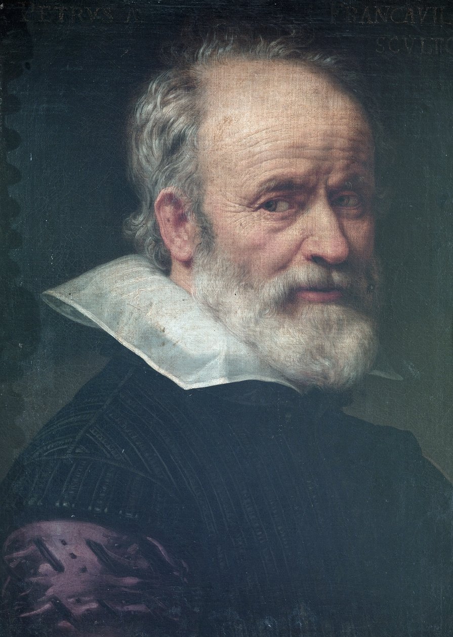 Autoportret, 1609-1615 autorstwa Frans II Pourbus