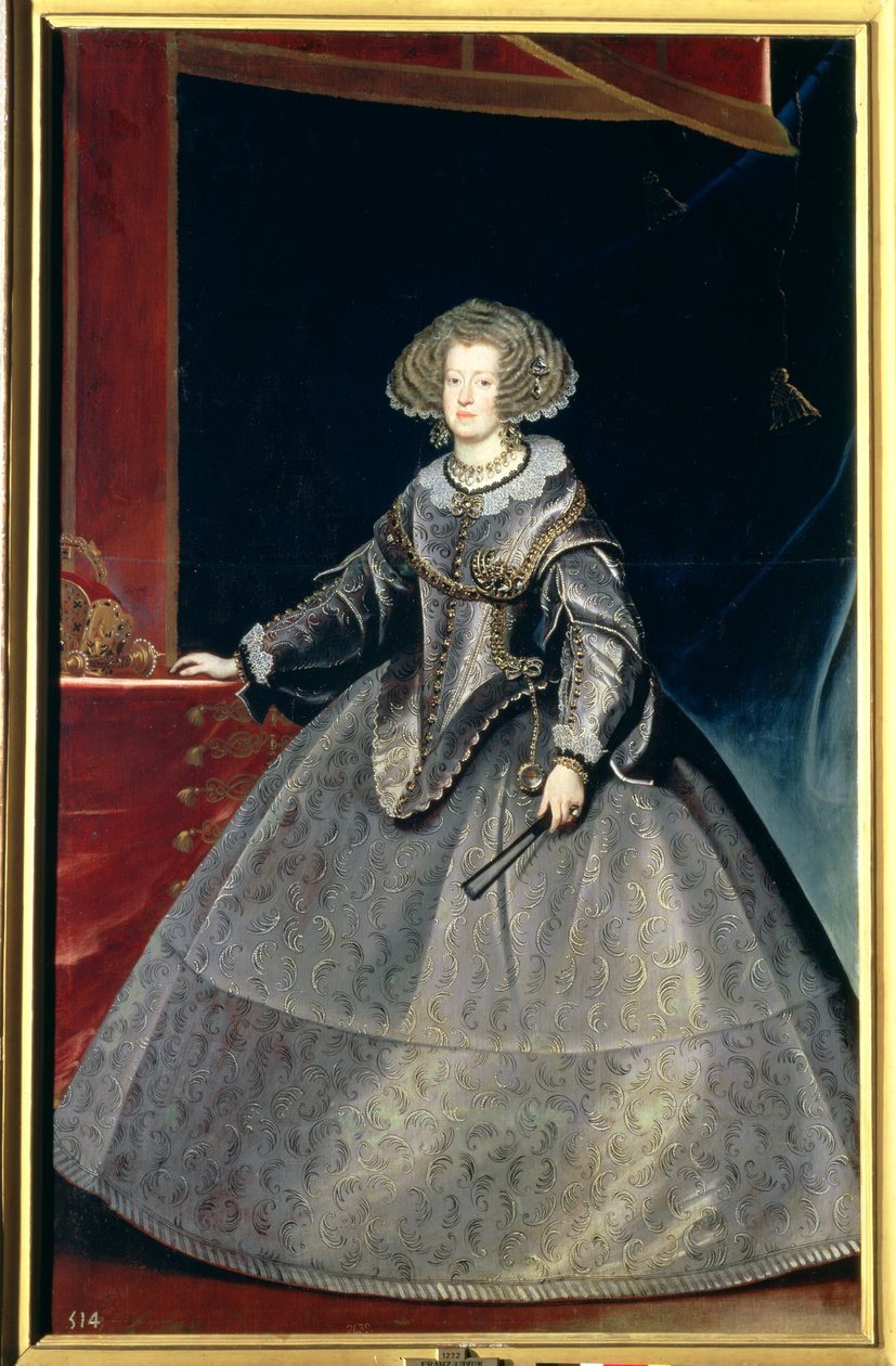 Infantka Maria Teresa (1638-83) ok. 1646 r. autorstwa Frans Luyckx or Leux