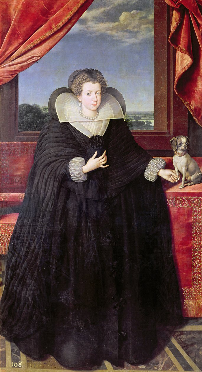 Izabela Burbonów (1602-44) królowa Hiszpanii, 1615-22 autorstwa Frans Pourbus the Younger