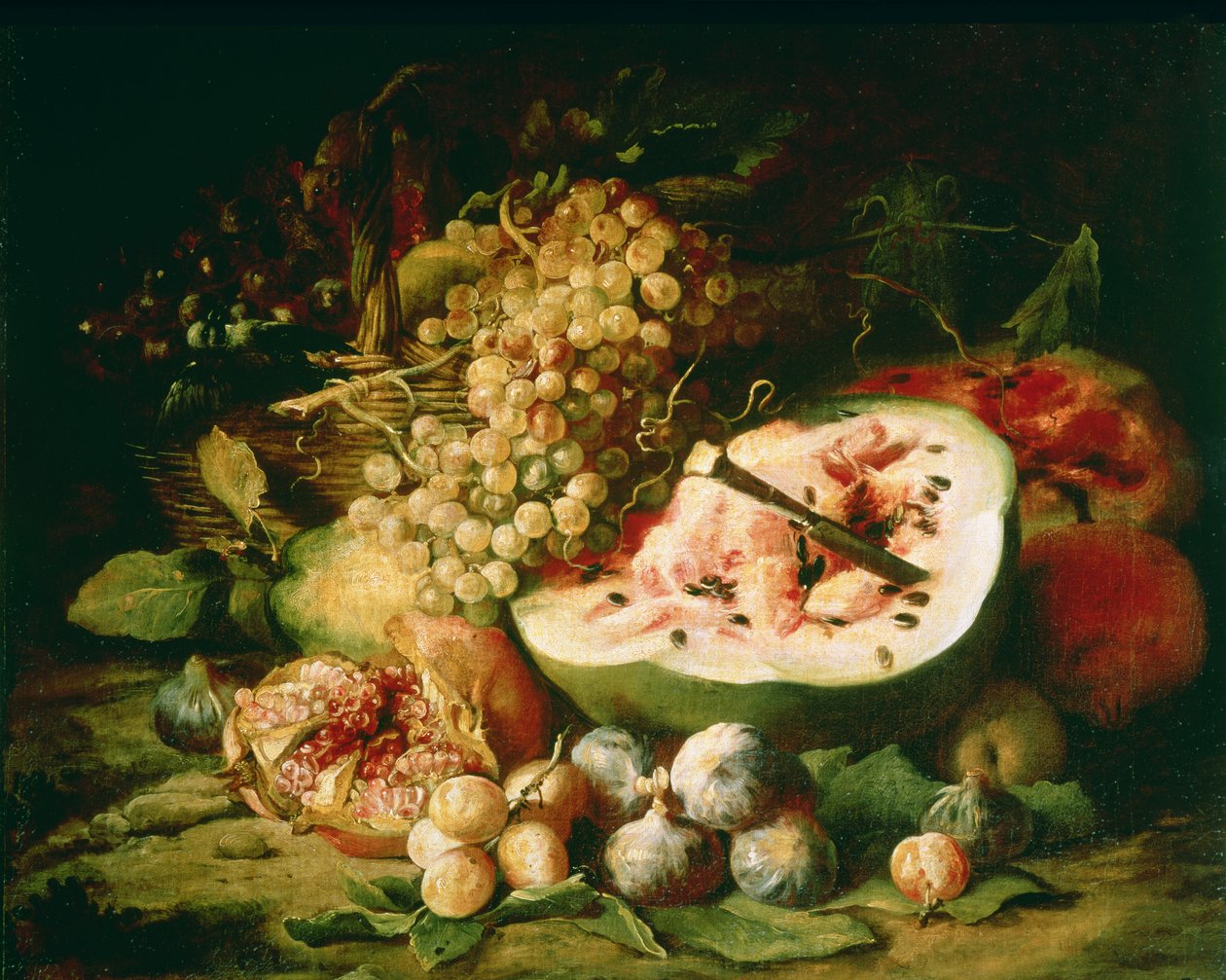 Martwa natura owoców na półce autorstwa Frans Snyders or Snijders