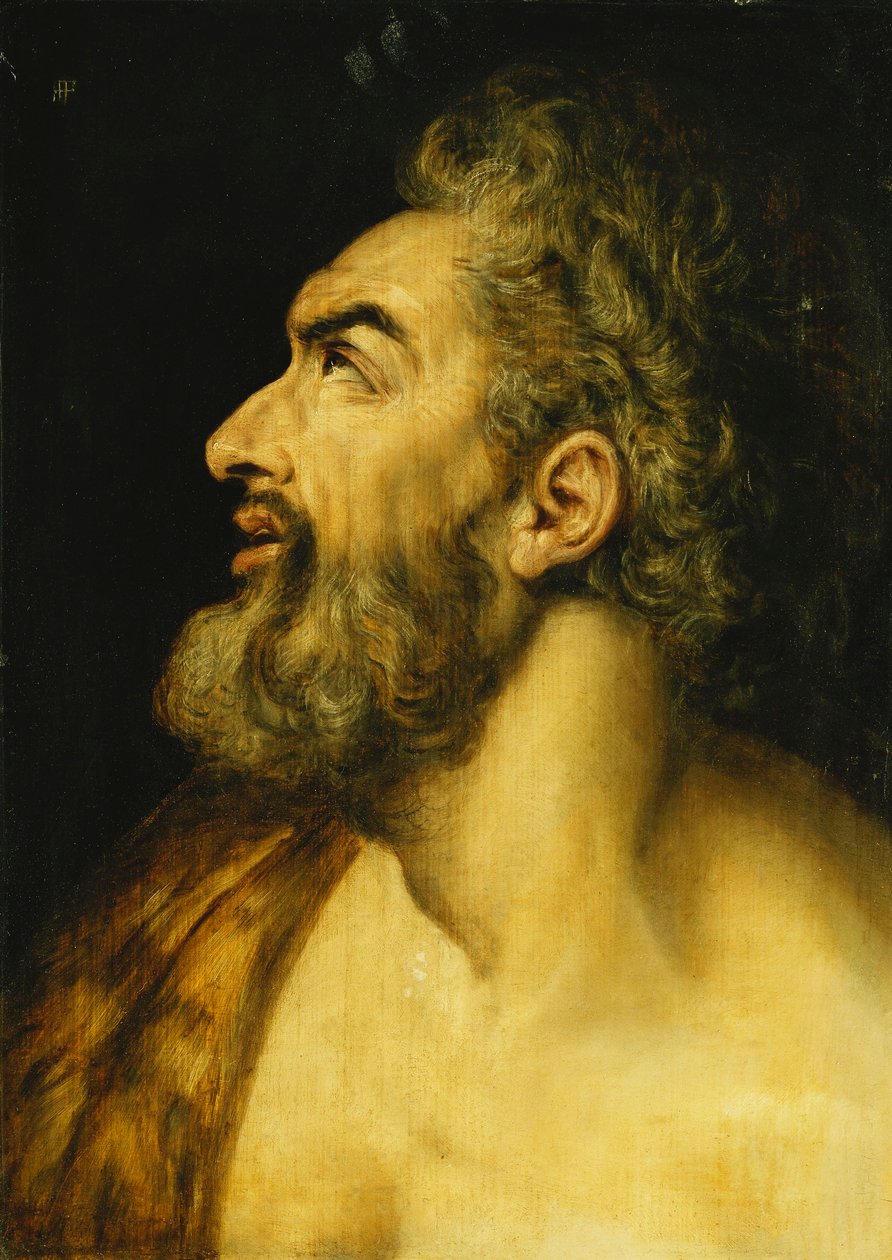 Głowo św. Jana Chrzciciela, autorstwa Frans Floris