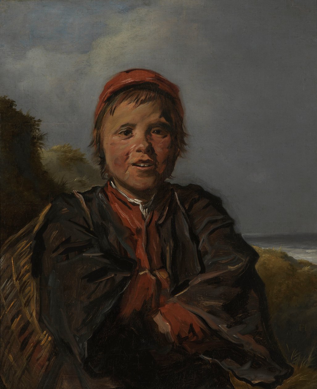 Rybak (olej na płótnie) autorstwa Frans Hals