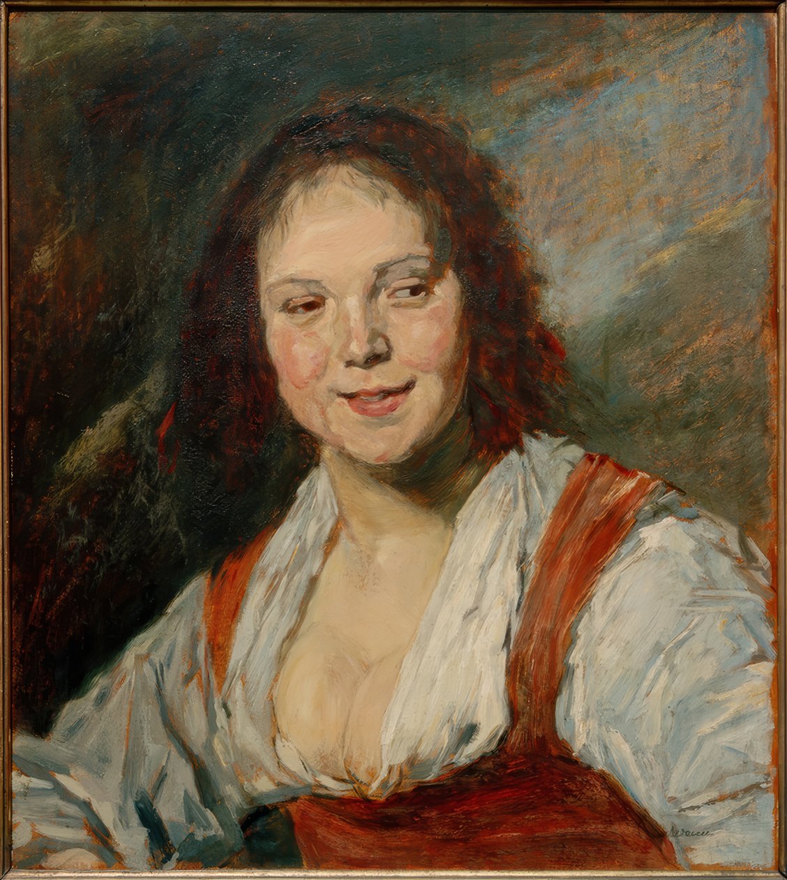 Kopia Bohémienne Fransa Hals autorstwa Frans Hals
