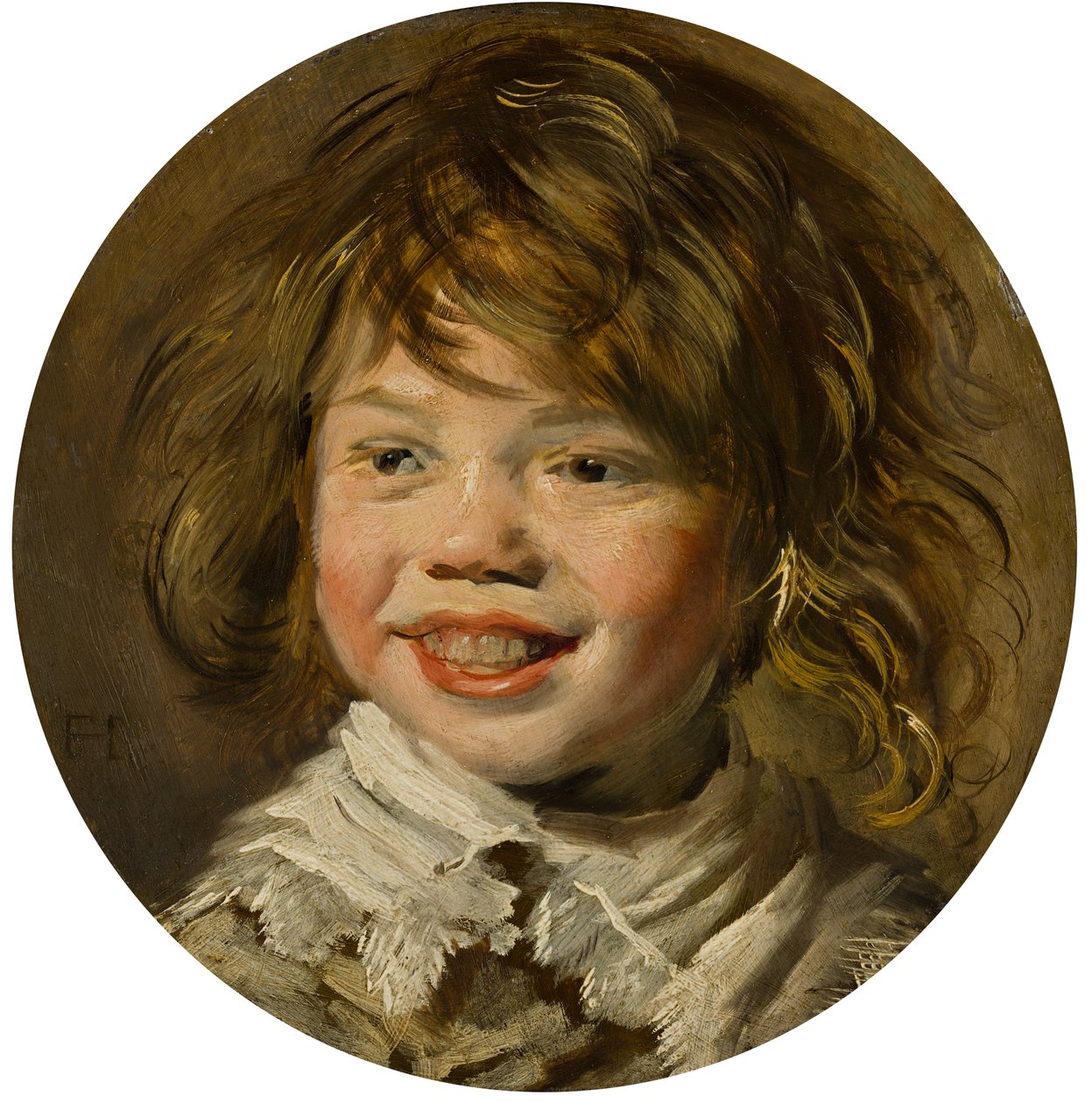 Śmiejący się chłopiec. ok. 1625 autorstwa Frans Hals