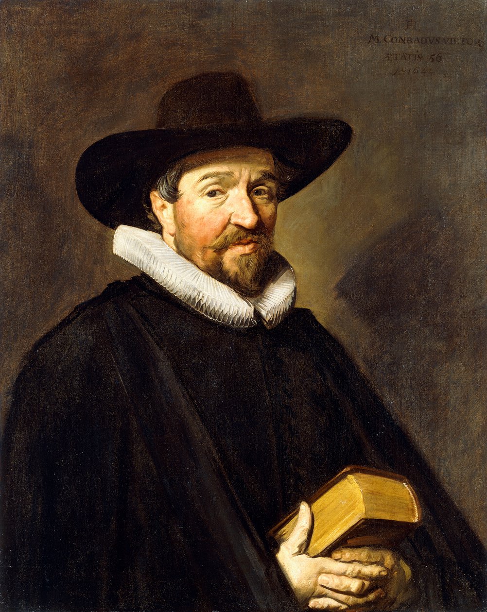 Portret Conrada Vietor autorstwa Frans Hals