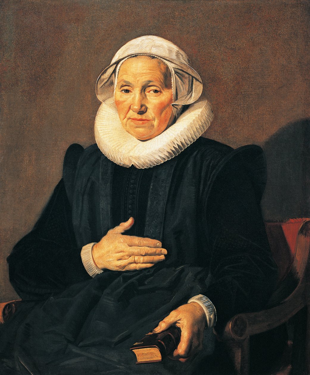 Portret Sary Andriesdochter Hessix autorstwa Frans Hals