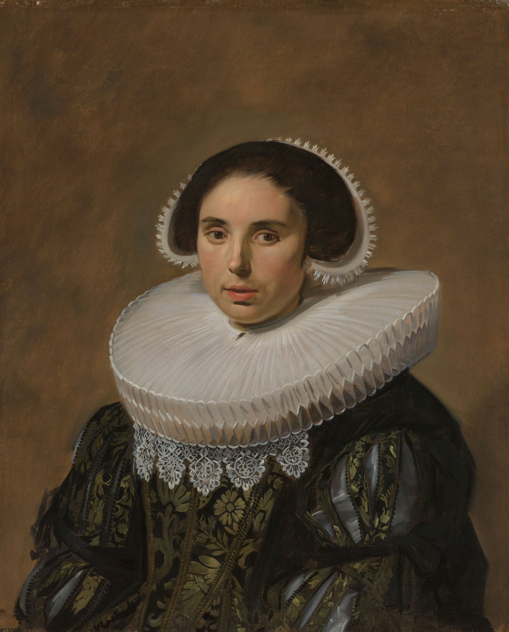Portret kobiety, ok. 1635 autorstwa Frans Hals