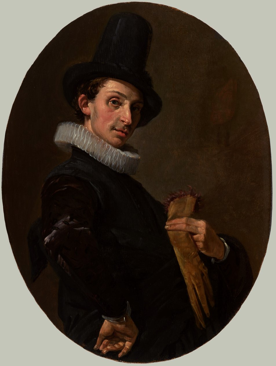 Portret młodego mężczyzny autorstwa Frans Hals