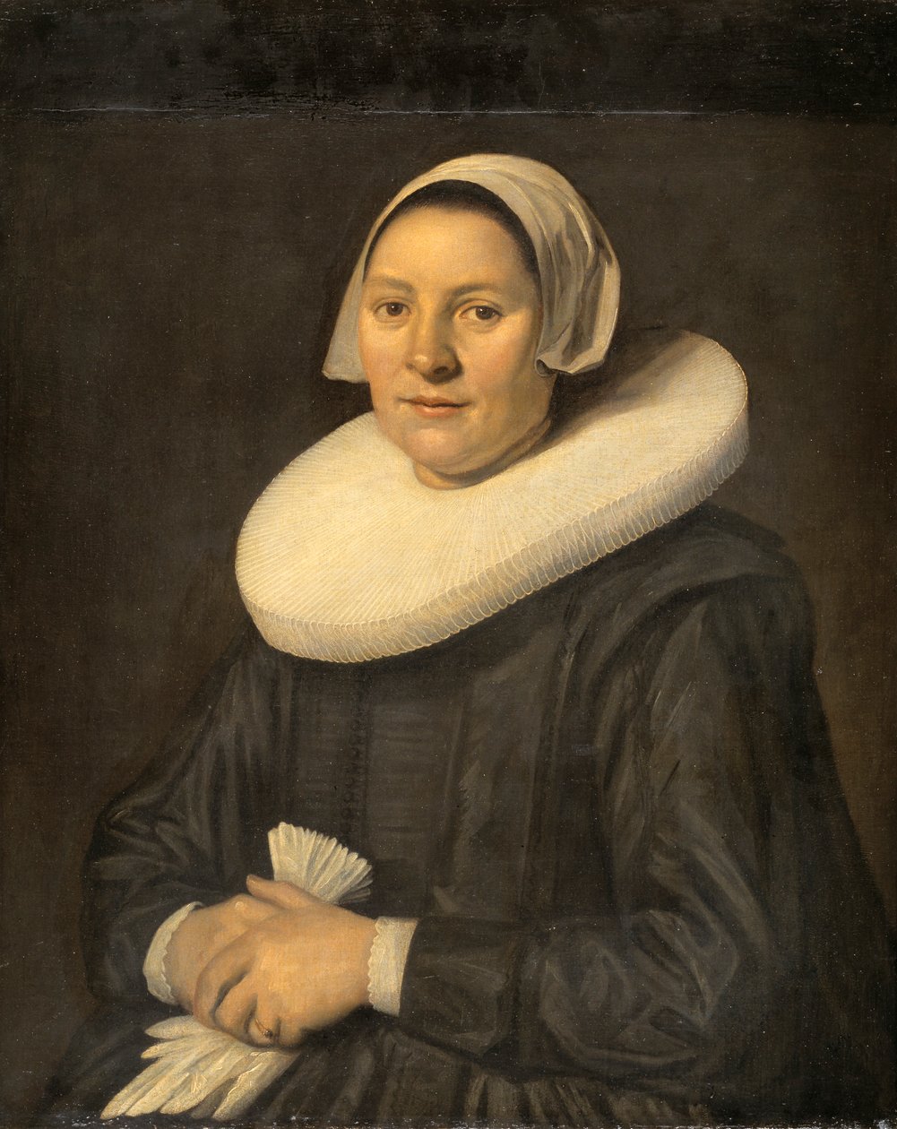 Portret kobiety, XVII w. autorstwa Frans Hals