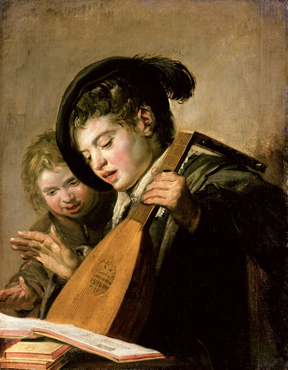 Śpiewający chłopcy autorstwa Frans Hals