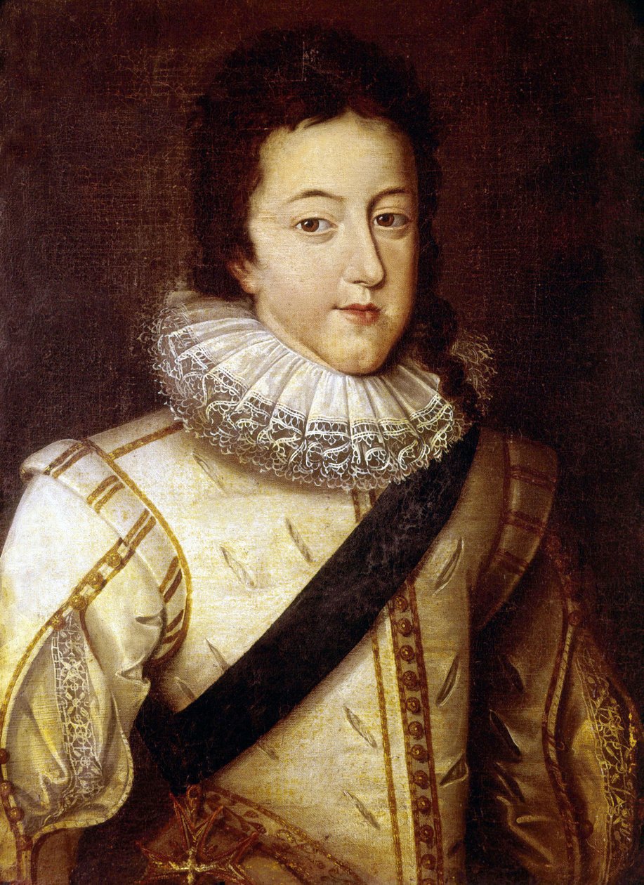 Król Ludwik XIII autorstwa Frans II (after) Pourbus