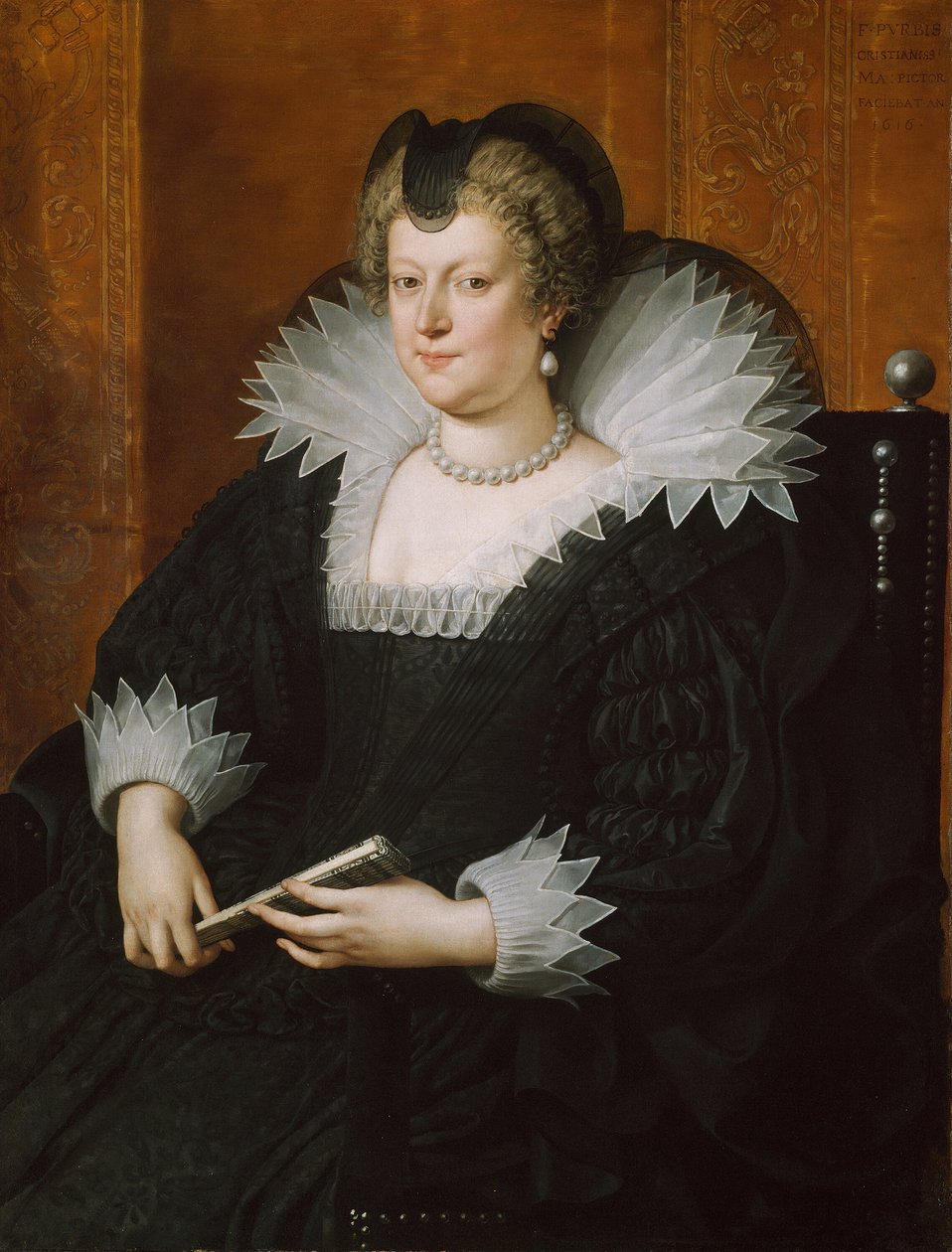 Maria de Medici, 1616. autorstwa Frans Pourbus the Younger