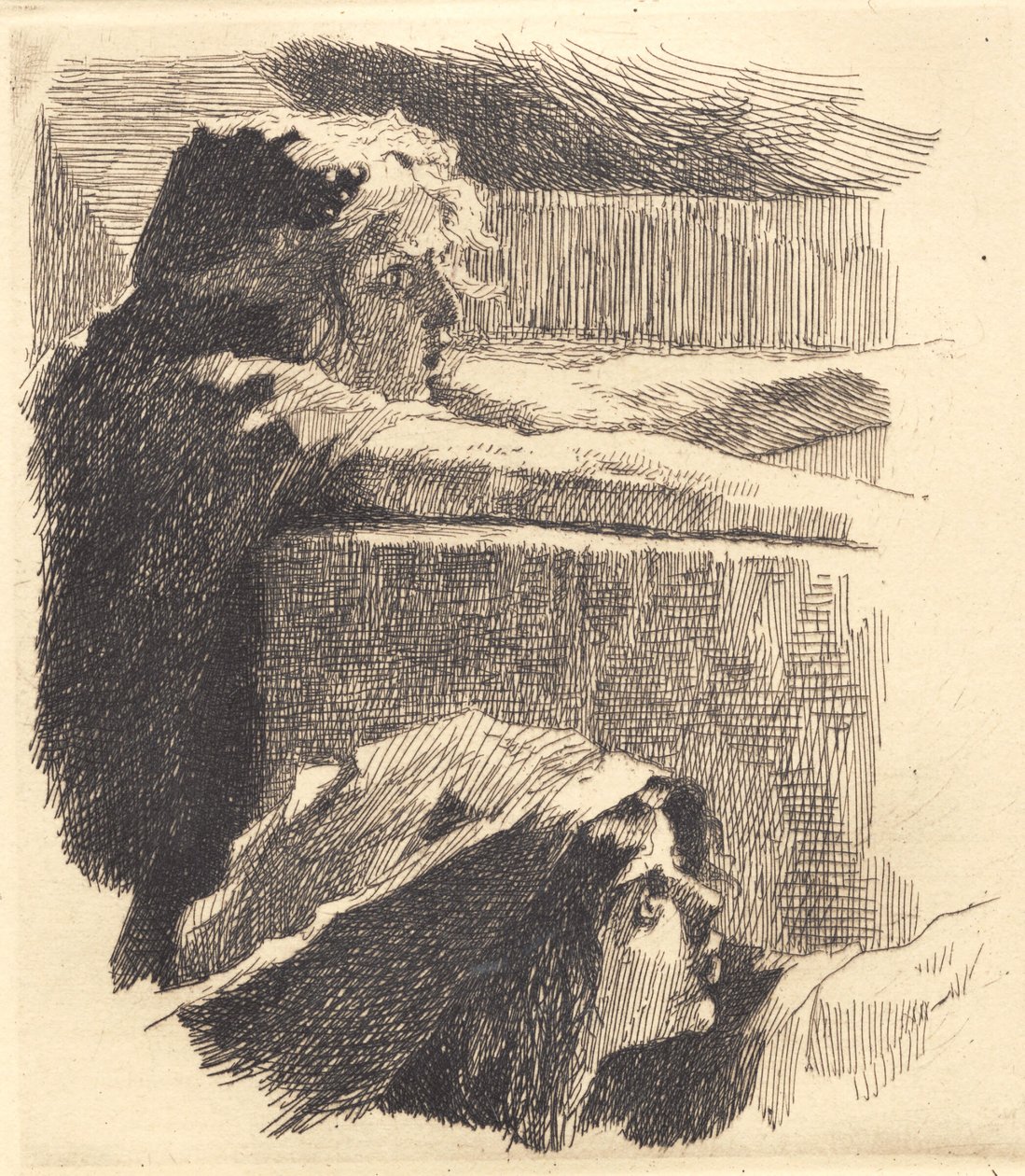 Próbka: fragment "złych dziewic" autorstwa Frans Schwartz
