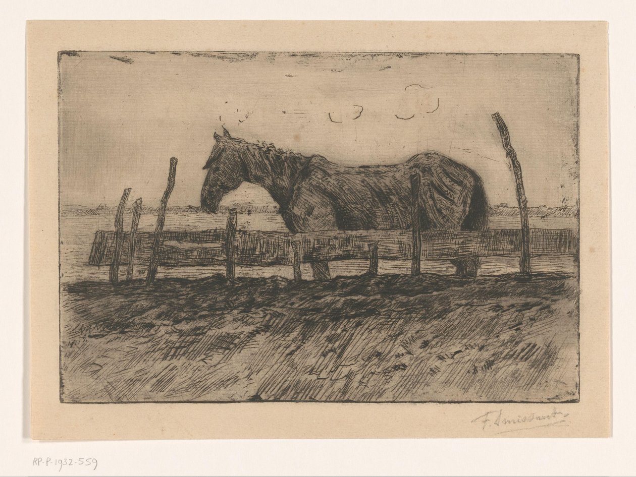 Koń autorstwa Frans Smissaert (signed by artist)