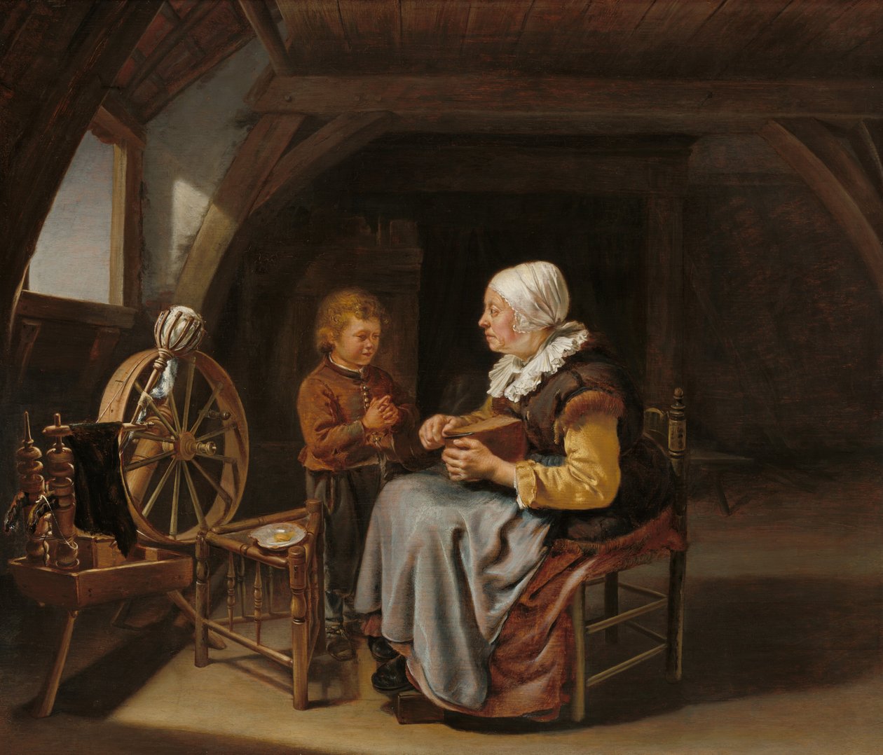 Mówiąc Grace autorstwa Frans van Mieris