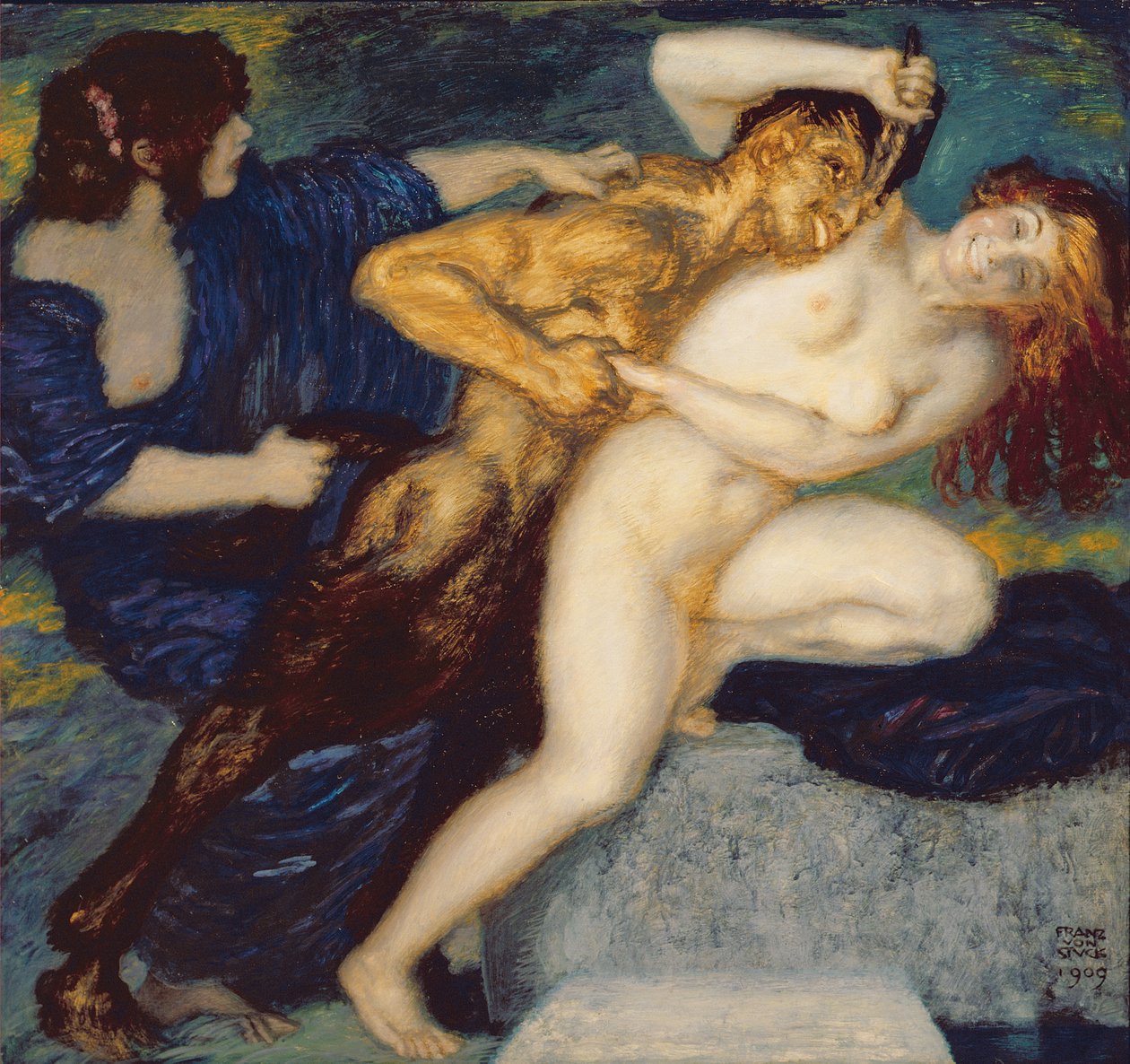 Scherzo, 1909 autorstwa Franz von Stuck