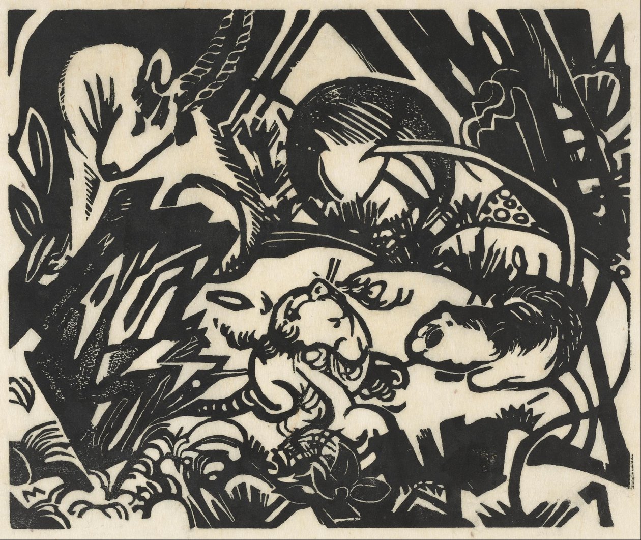 Legenda zwierząt autorstwa Franz Marc