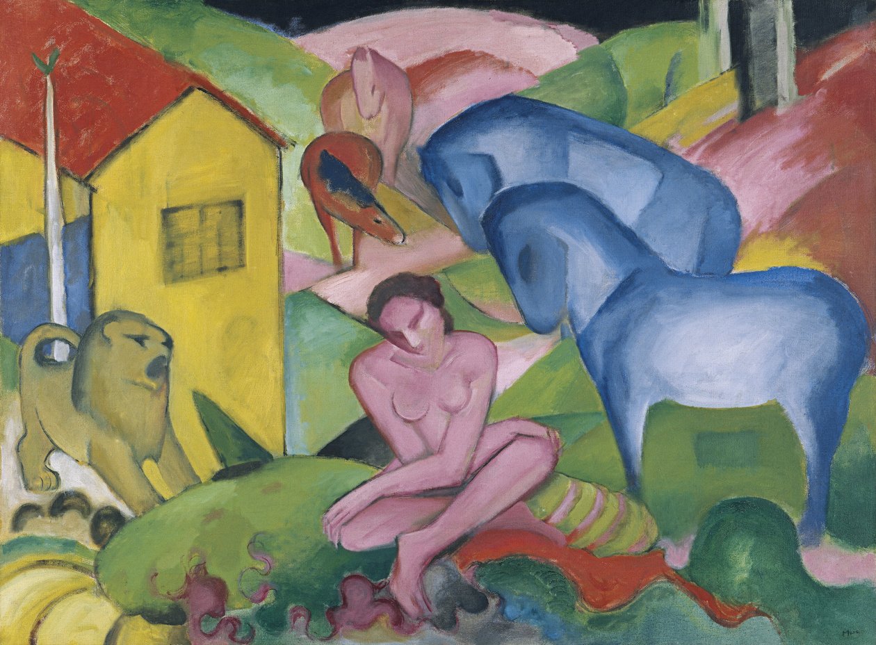Sen autorstwa Franz Marc