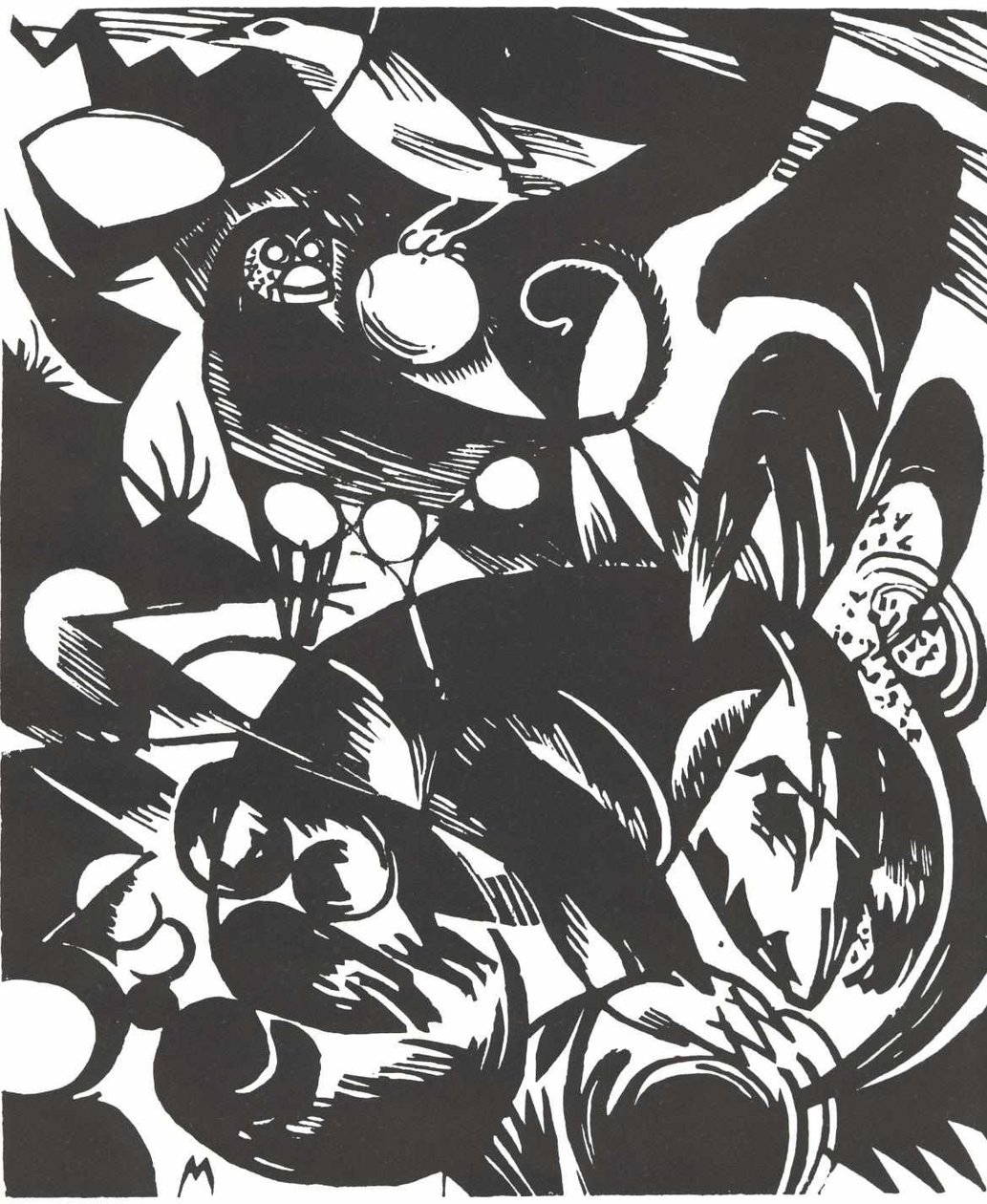 Geneza autorstwa Franz Marc