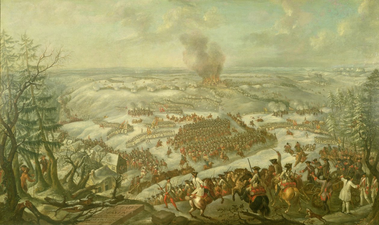 Bitwa pod Maxen, listopad 1759 autorstwa Franz Paul Findenigg
