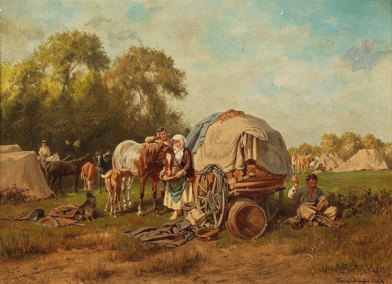 Spoczynkowy autorstwa Franz Quaglio