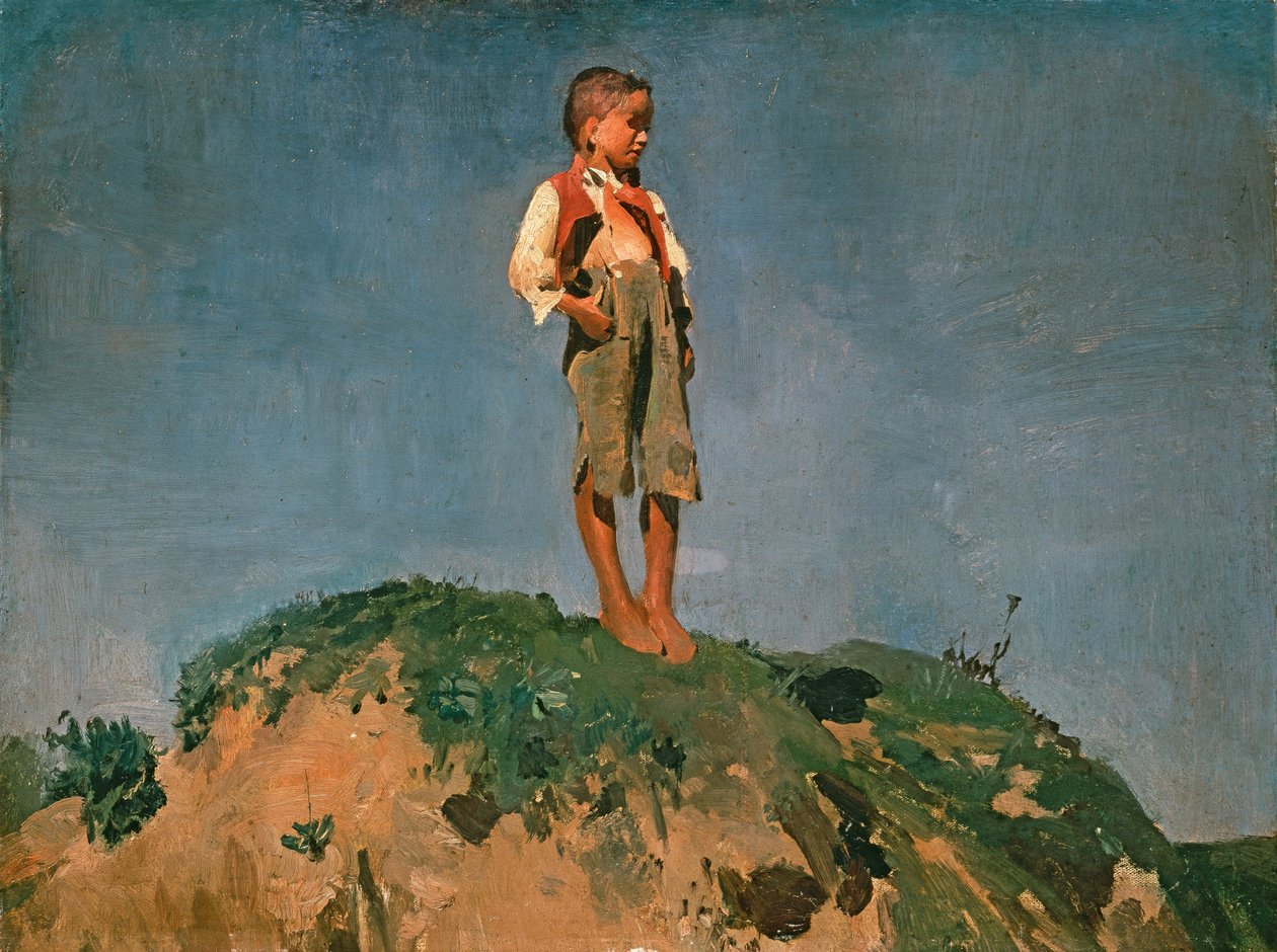 Pastuszek autorstwa Franz Seraph von Lenbach