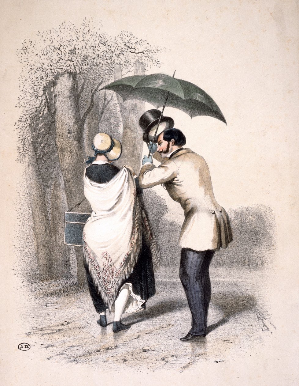 Milliner czyli sposób na inżynierię Wprowadzenie, ok. 1840 r. autorstwa Franz Teichel