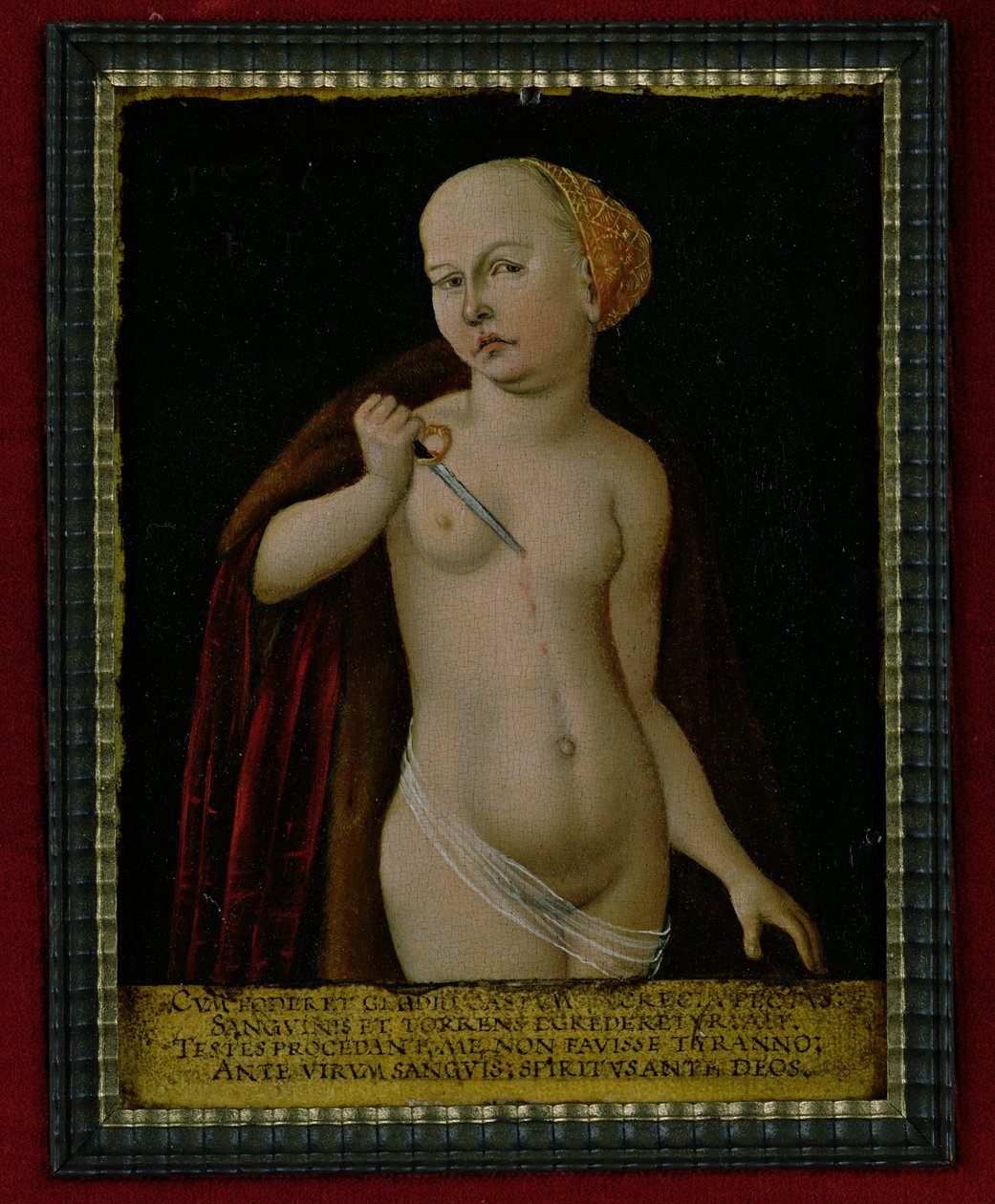 Lukrecja, 1536 autorstwa Franz Timmermann