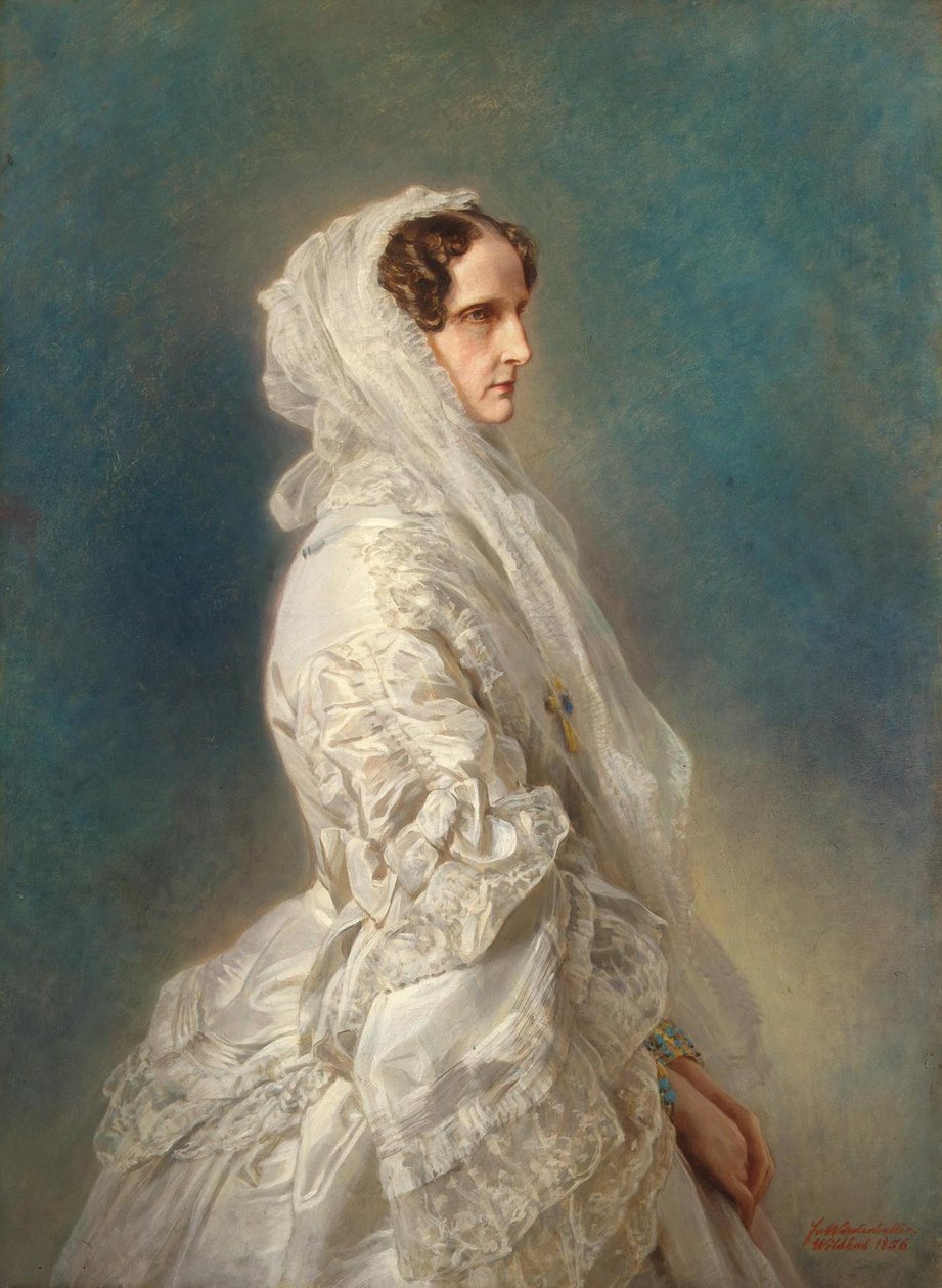 Aleksandra Fiodorowna autorstwa Franz Xaver Winterhalter