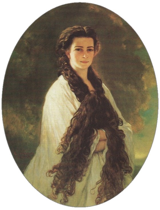 Elisabeth, cesarzowa Austrii autorstwa Franz Xaver Winterhalter