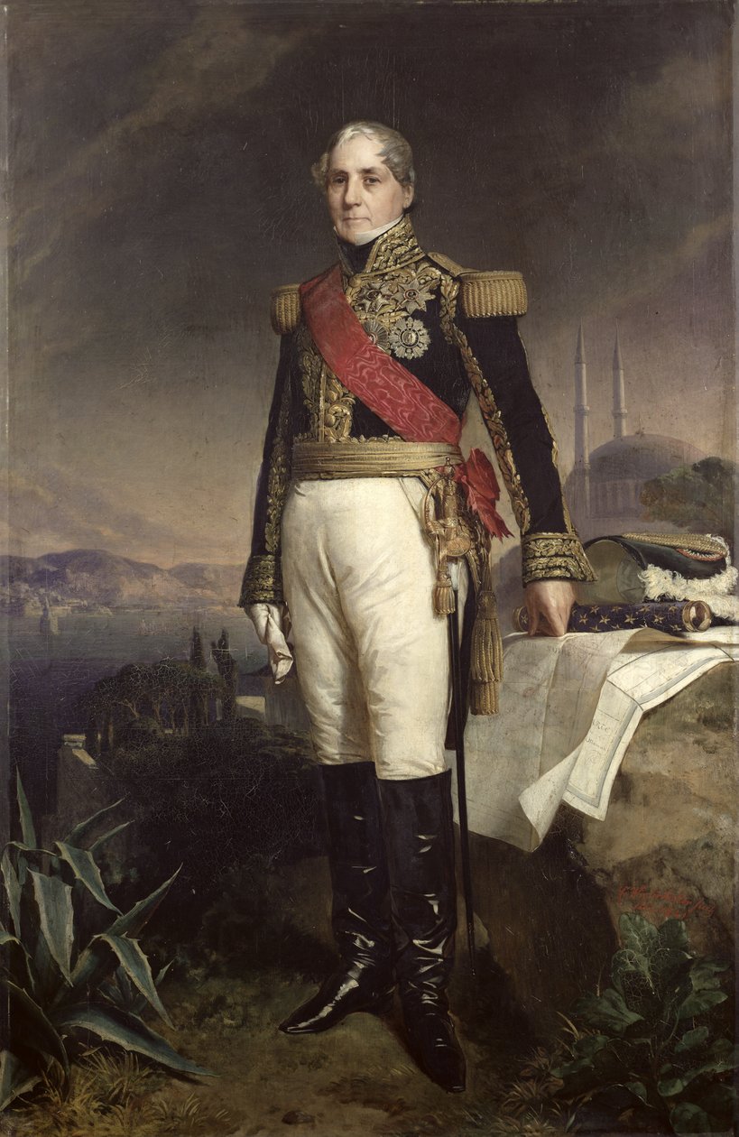 Francois-Horace (1772-1851) Hrabia Sebastiani, 1841 autorstwa Franz Xaver Winterhalter