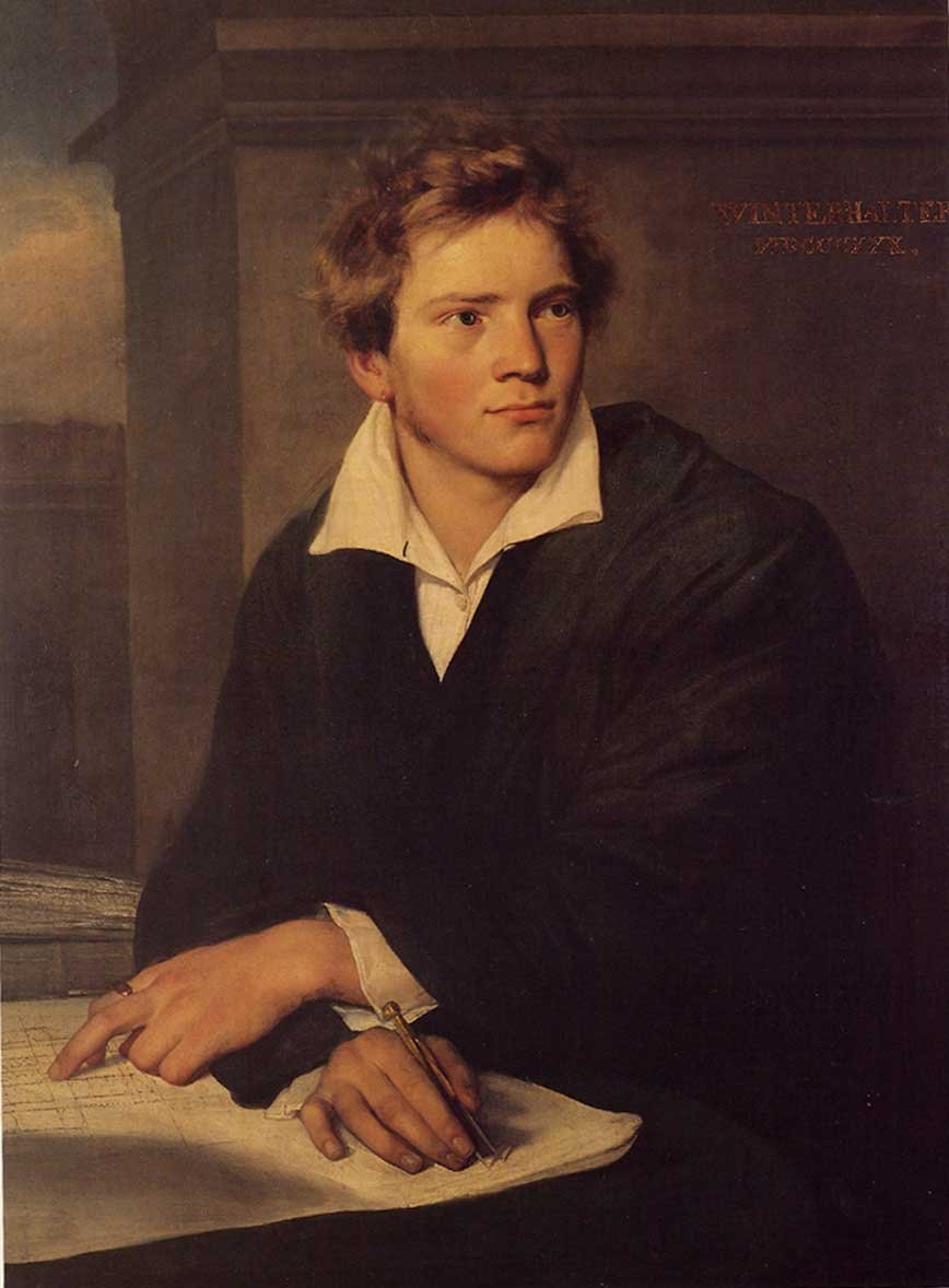 Karl Joseph Berkmuller autorstwa Franz Xaver Winterhalter