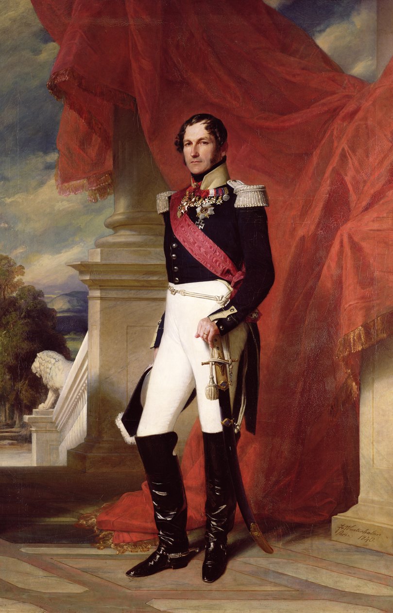 Leopold I (1790-1865) 1840 autorstwa Franz Xaver Winterhalter