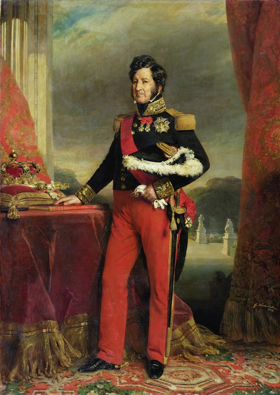 Ludwik Filip I (1773-1850), król Francji autorstwa Franz Xaver Winterhalter