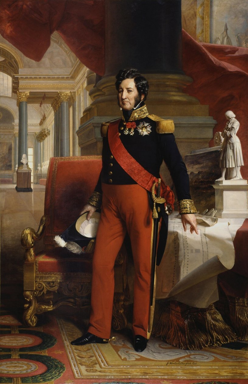 Ludwik Filip I autorstwa Franz Xaver Winterhalter