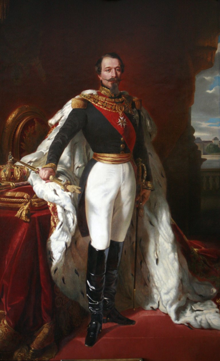 Portret władcy Napoleona III autorstwa Franz Xaver Winterhalter