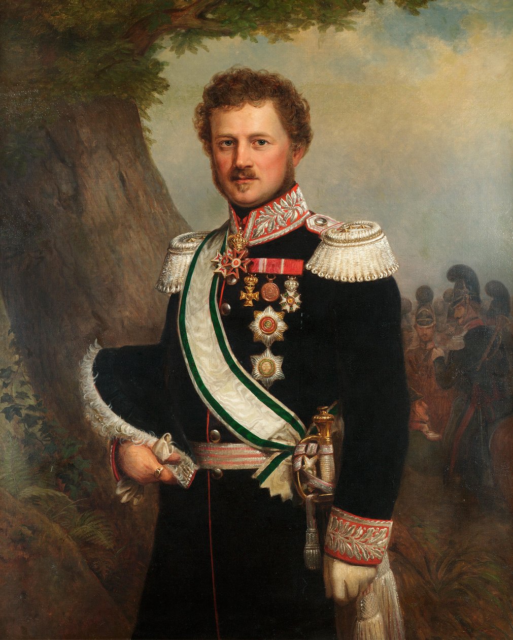 Książę Emil z Hesji i nad Renem autorstwa Franz Xaver Winterhalter