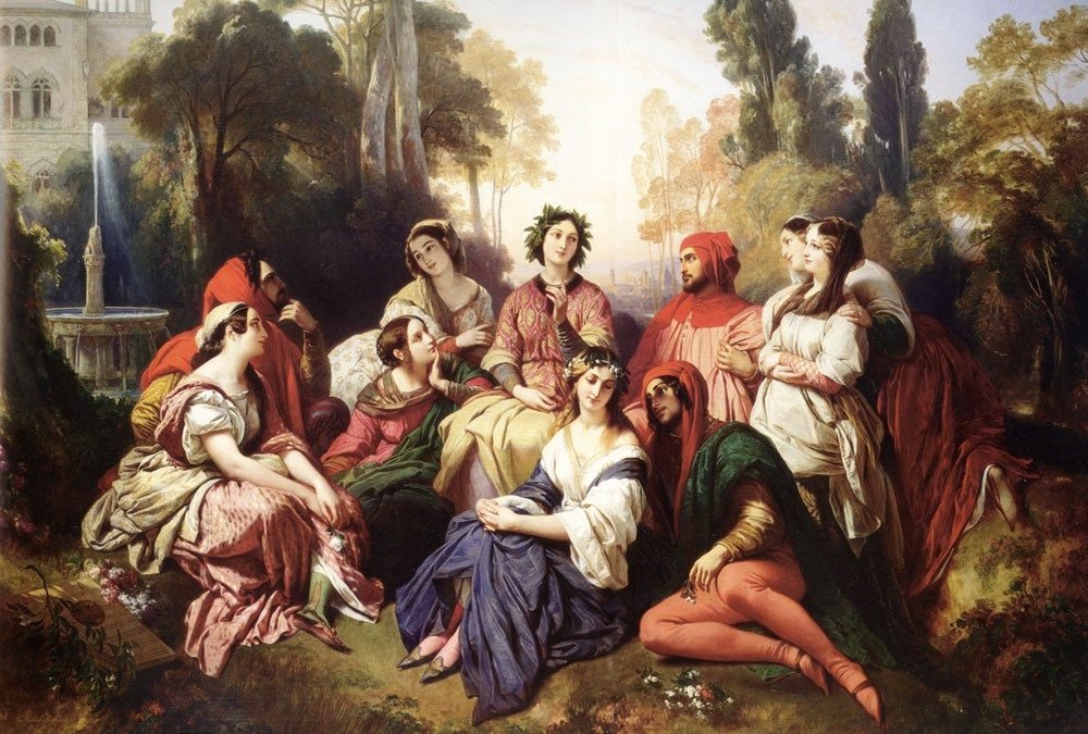 Dekameron autorstwa Franz Xaver Winterhalter