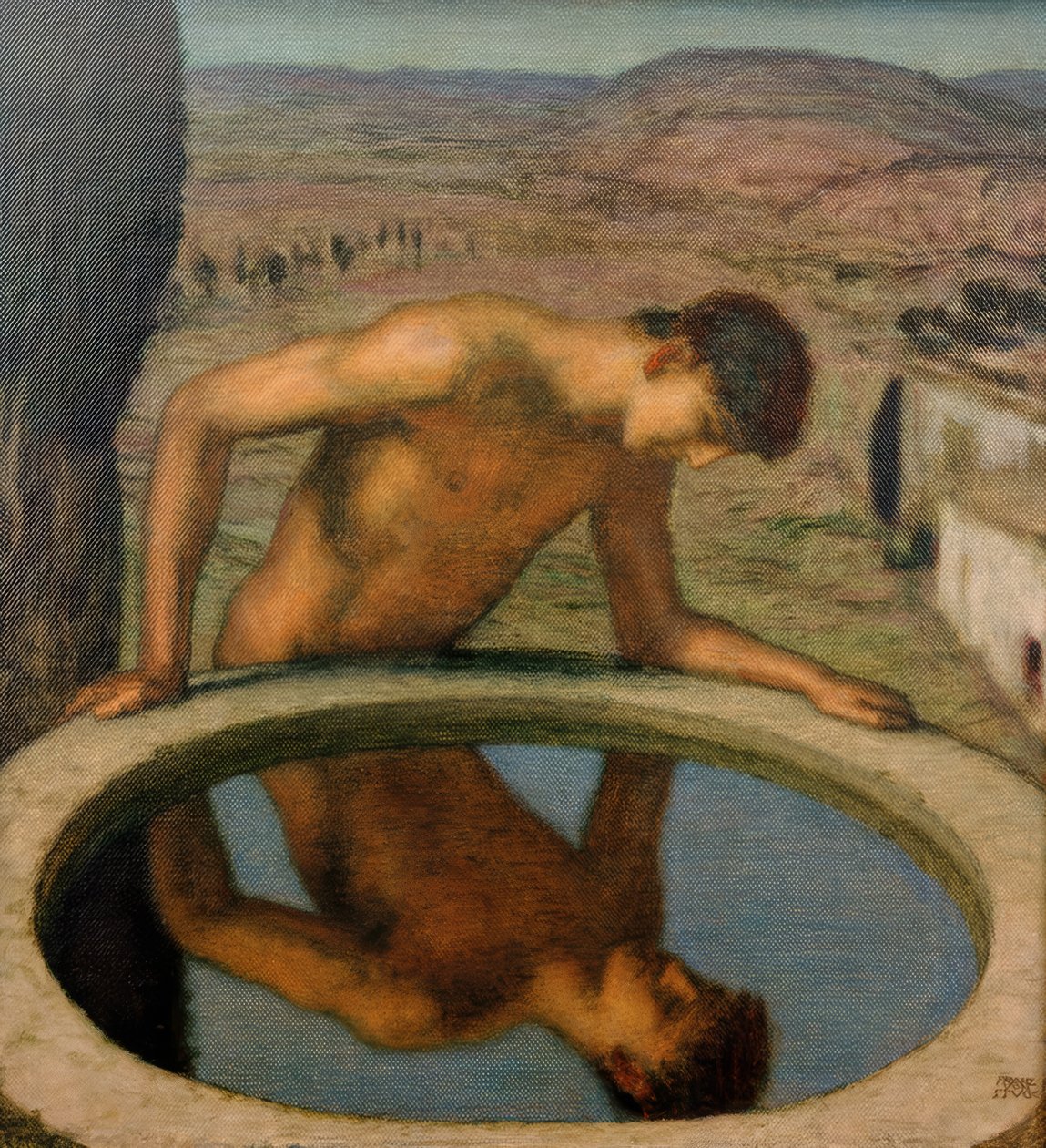 Narziß autorstwa Franz von Stuck