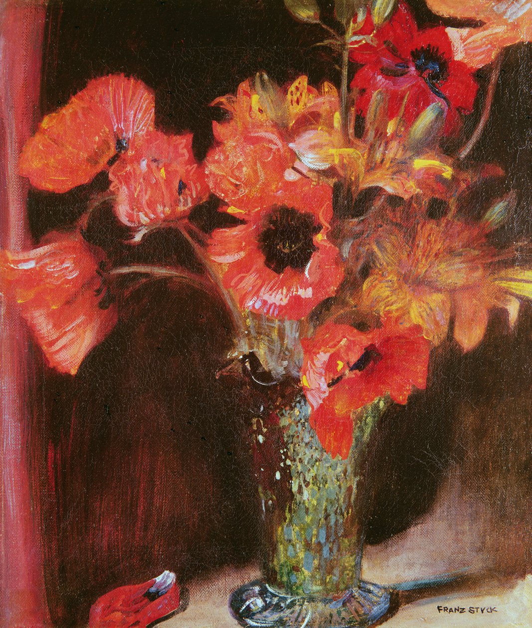 Martwa natura, ok. 1893 autorstwa Franz von Stuck