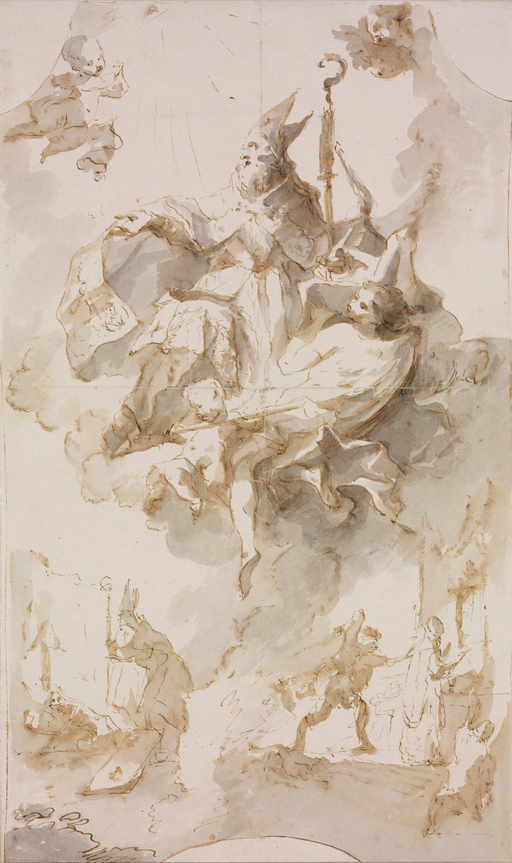 Apoteoza św. Stanisława autorstwa Franz Anton Maulbertsch